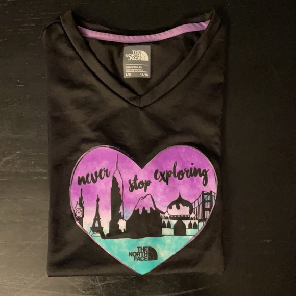 The North Face flashdry t shirt size L - Picture 5 of 5